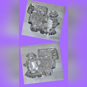 Crystal Train Figurine